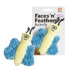 Faces 'n' Feathers Butterfly Cat Toy