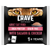 CRAVE Cat Pouch with Salmon & Chicken in Loaf 4x85g