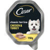 Cesar Classic Terrine Wet Dog Food with Chicken and Turkey 