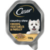 Cesar Country Stew Wet Dog Food with Chicken & Vegetable in Gravy 