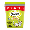 Dreamies Mega Tub Adult 1+ Cat Treats with Tuna Tub
