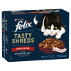 Felix Tasty Shreds Farm Selection in Gravy Wet Cat Food 12pk