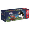Felix Naturally Delicious Countryside Selection in jelly Wet Cat Food 40pk