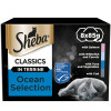 Sheba Classics Cat Food Tray Mixed Ocean Collection in Terrine 8pk