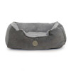Ancol Sleepy Paws Grey Square Bed
