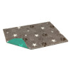 Vetbed Roll Stars & Paws Brown