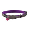 Rogz NightCat Safety Collar Purple