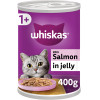 Whiskas Adult Wet Cat Food Salmon in Jelly Tin