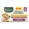 WINALOT Adult Dog Food Pouch Mixed in Jelly 3PK PM£1.49