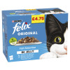 FELIX ORIGINAL Fish Selection in Jelly Wet Cat Food 12pk pm£4.75
