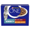 Purina One Senior 7+ Cat Food Chicken and Beef 8pk
