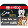 CESAR NATURAL GOODNESS Grain Free Adult Dog Food Mix Casserole 24pk