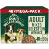 James Wellbeloved Adult Wet Dog Food Mixed Selection in Gravy Pouch 48pk