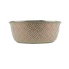 Classic Weave Stainless Steel Dish